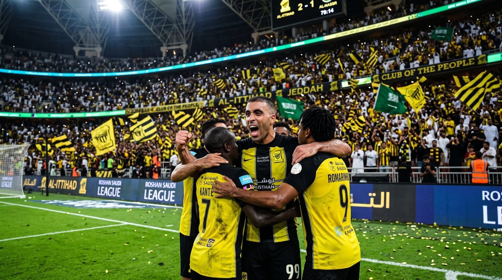 عاجل | العميد يفك شفرة الدفاع.. الاتحاد يعبر كمين الفيحاء بنقاط ثمينة ويشعل صراع صدارة دوري روشن